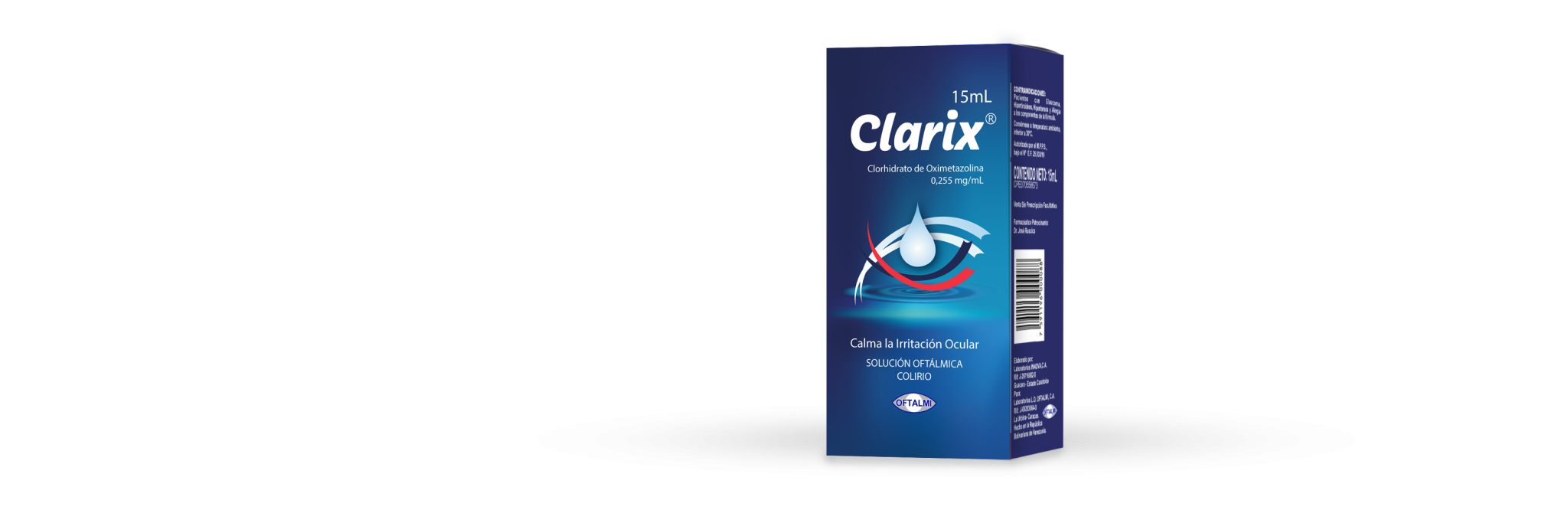 Clarix Solución Oftálmica 15 ml Laboratorios Oftalmi