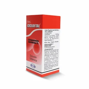 Cicloftal Solución Oftálmica 15 ml