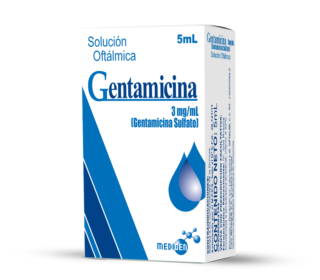 Gentamicina Solución Oftálmica 5 ml - Laboratorios Oftalmi