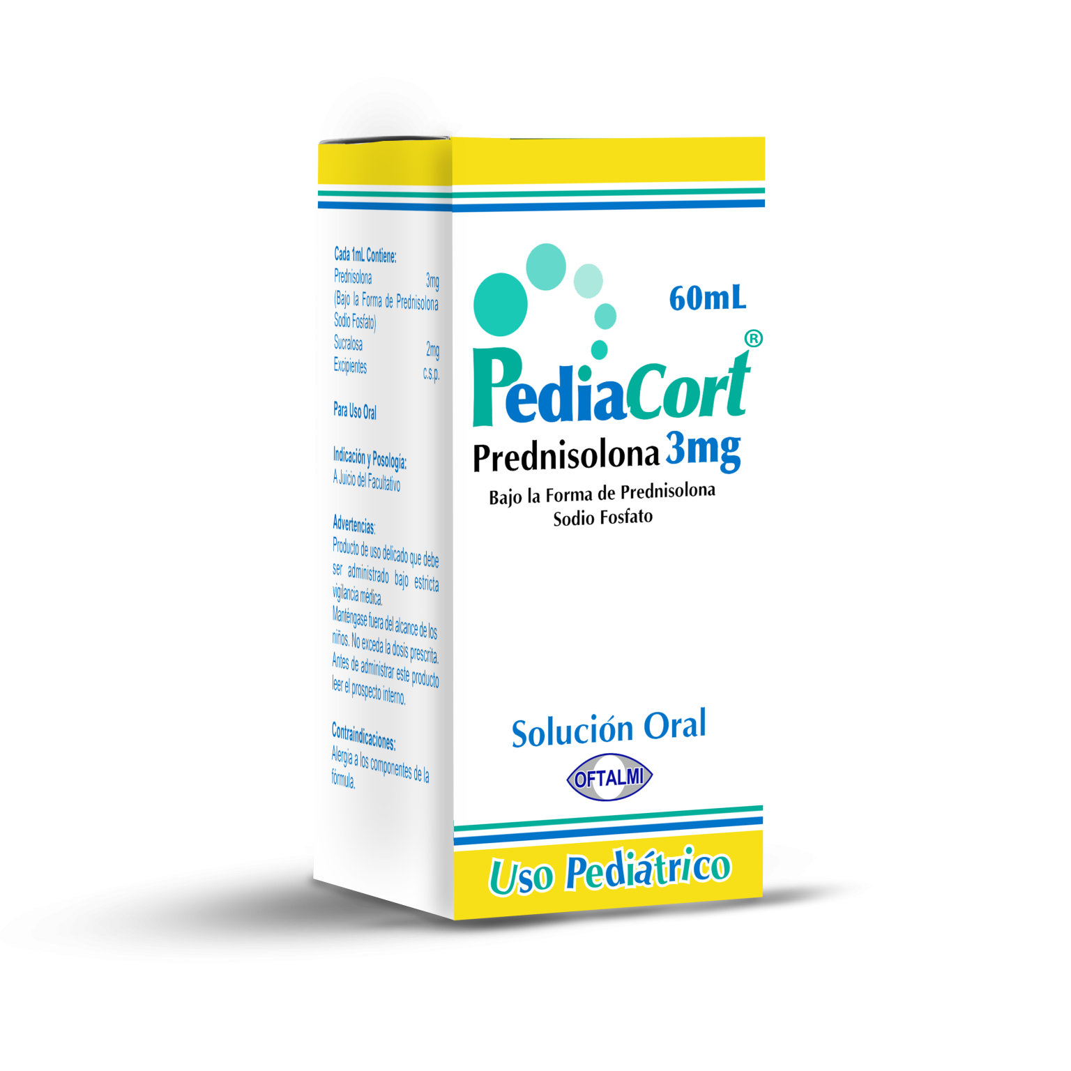 Pediacort Solución Oral 60 ml - Laboratorios Oftalmi