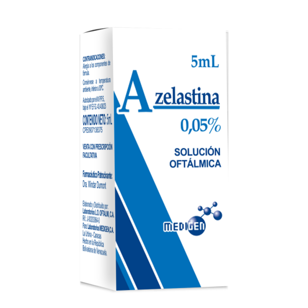 Azelastina 0,05% Solución Oftálmica 5ml - Image 2