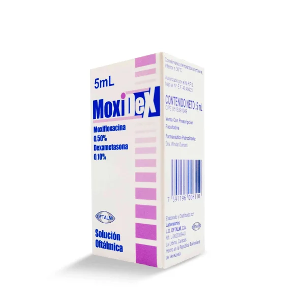 Moxidex Solución 5 ml