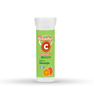 Vitadyn C </br>10 Tabletas efervescentes Sabor Naranja
