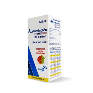 Acetaminofén 120mg/5 mL Solución Oral 120 ml