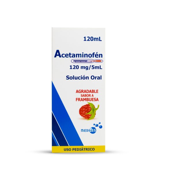 Acetaminofén 120mg/5 mL Solución Oral 120 ml - Image 3
