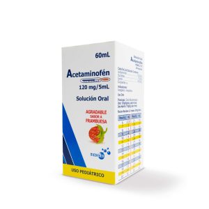 Acetaminofén 120mg/5 mL Solución Oral 60 ml