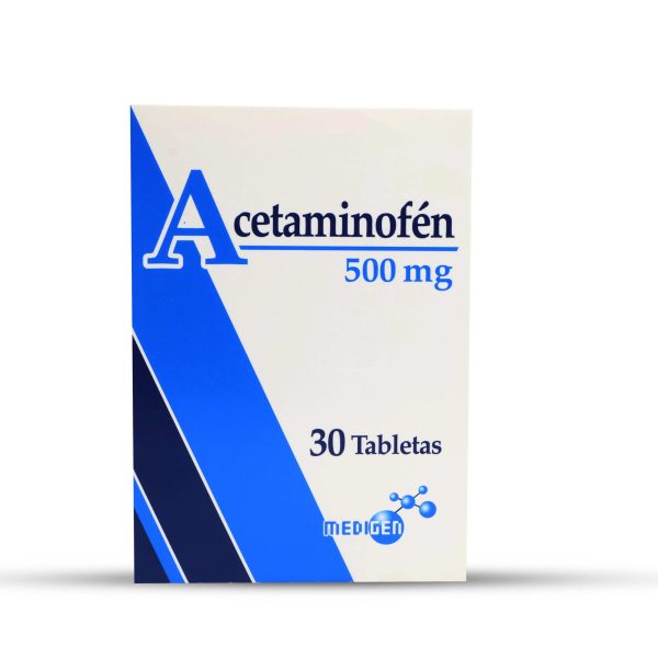Acetaminofén 500mg 30 Tabletas - Image 3