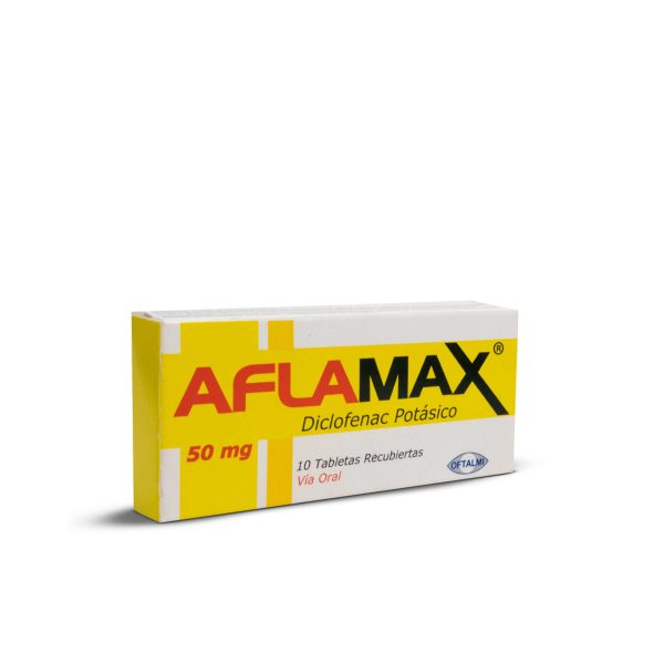 Aflamax 50 mg Tabletas 10 Tabletas - Image 2