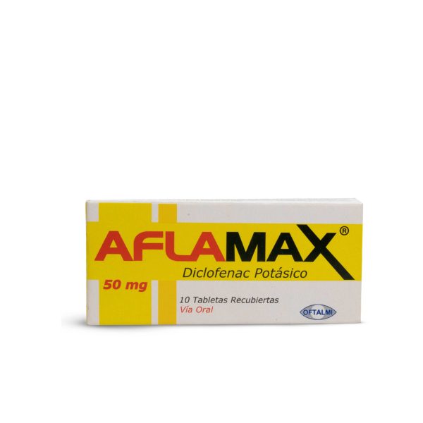 Aflamax 50 mg Tabletas 10 Tabletas - Image 4