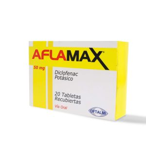 Aflamax 50 mg Tabletas 20 Tabletas