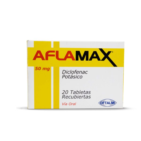 Aflamax 50 mg Tabletas 20 Tabletas - Image 3