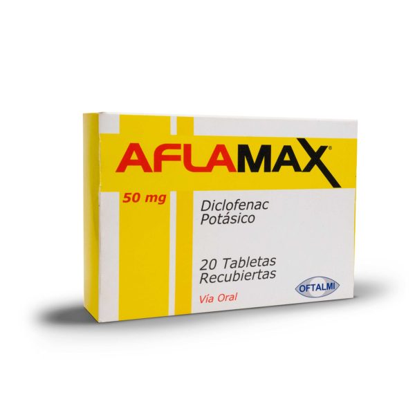 Aflamax 50 mg Tabletas 20 Tabletas - Image 2