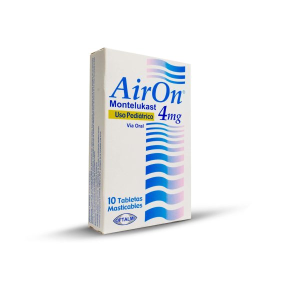 Airon 4 mg 10 Tabletas Recubiertas - Image 2