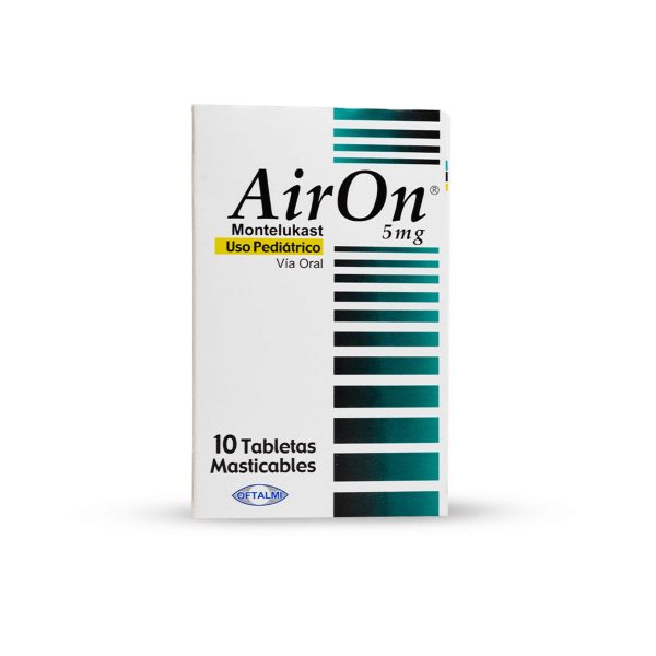Airon 5 mg 10 Tabletas Masticables - Image 3