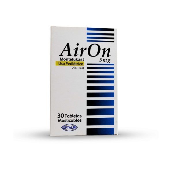 Airon 5 mg 30 Tabletas Masticables - Image 3
