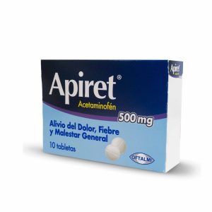 Apiret 500mg 10 Tabletas