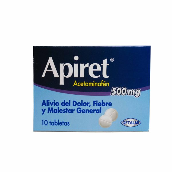 Apiret 500mg 10 Tabletas - Image 3