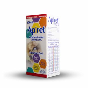 Apiret 180 mg/ 5mL Solución Oral 120 ml