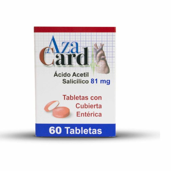 Azacard 81 mg 60 Tabletas con Cubierta Entérica - Image 3