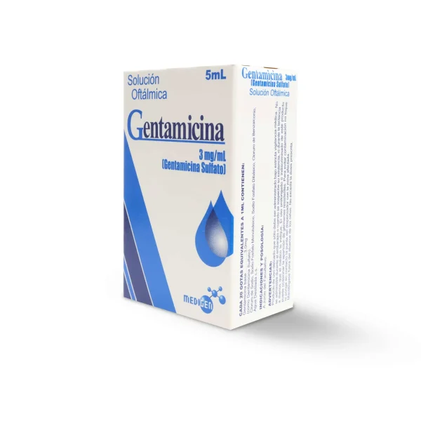Gentamicina Solución Oftálmica 5 ml