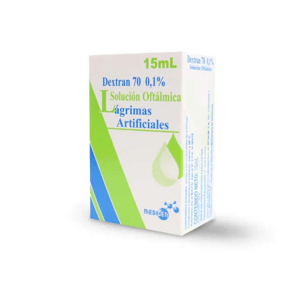 Lagrimas Artificiales Dextran 70 0,1% 15 ml