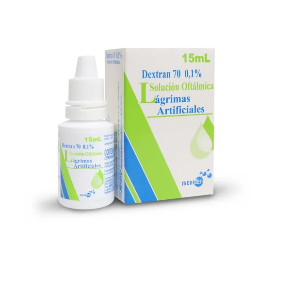 Lagrimas Artificiales Dextran 70 0,1% 15 ml - Image 3