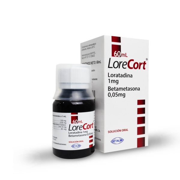 Lorecort 1 mg -0,05mg/ mL Solución Oral 60 ml - Image 3