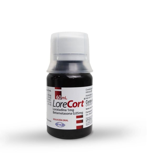Lorecort 1 mg -0,05mg/ mL Solución Oral 60 ml - Image 4