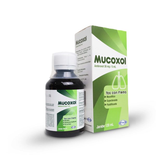 Mucoxol 30mg/5mL Jarabe 120 ml - Image 3