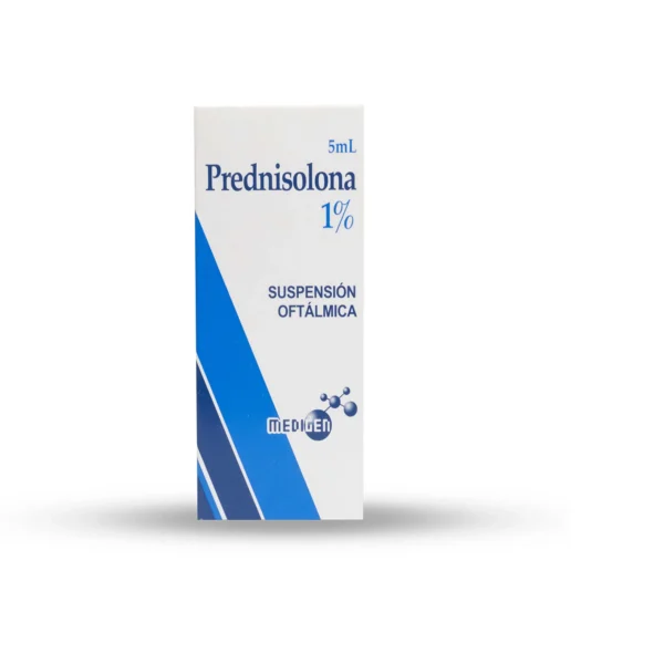 Prednisolona 1% </br>Suspensión Oftálmica 5 ml - Image 4