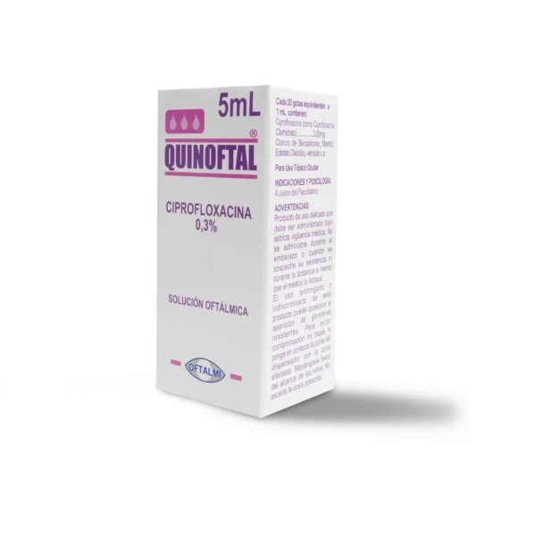 Quinoftal Solución Oftálmica 5 ml