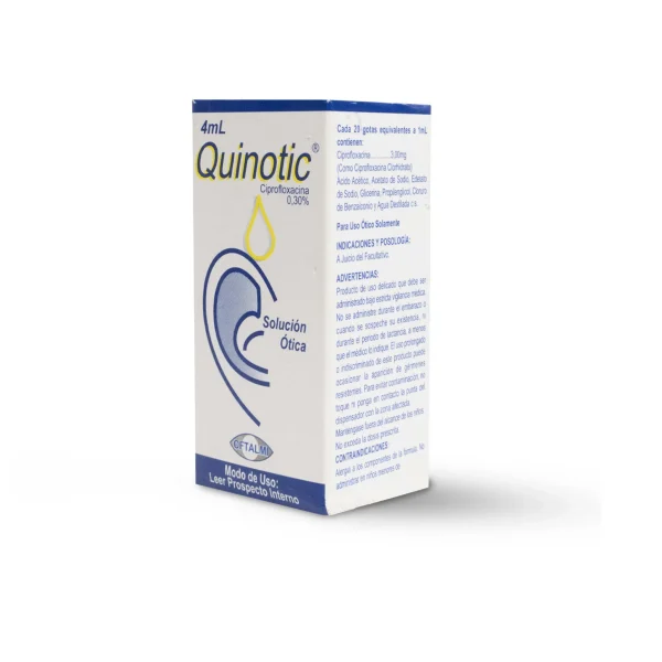 Quinotic Solución Ótica 4 ml