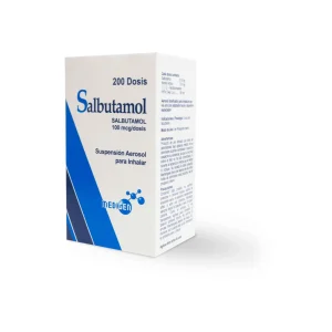 Salbutamol </br>Solución para Inhalar 200 Dosis