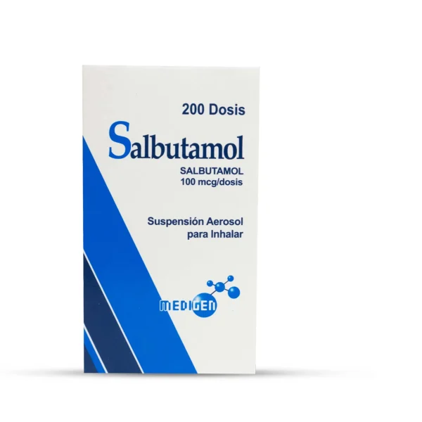 Salbutamol </br>Solución para Inhalar 200 Dosis - Image 4