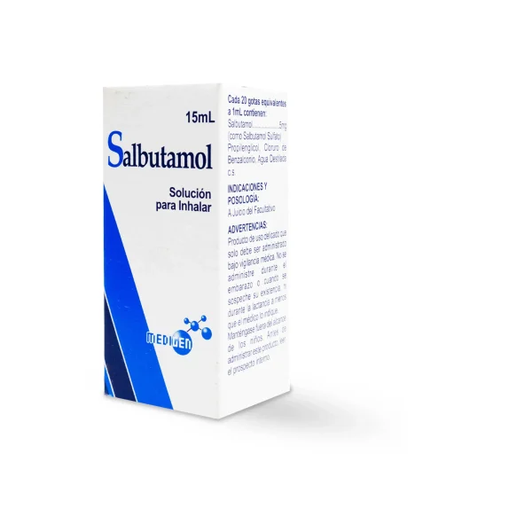 Salbutamol Solución para Inhalar 15 ml