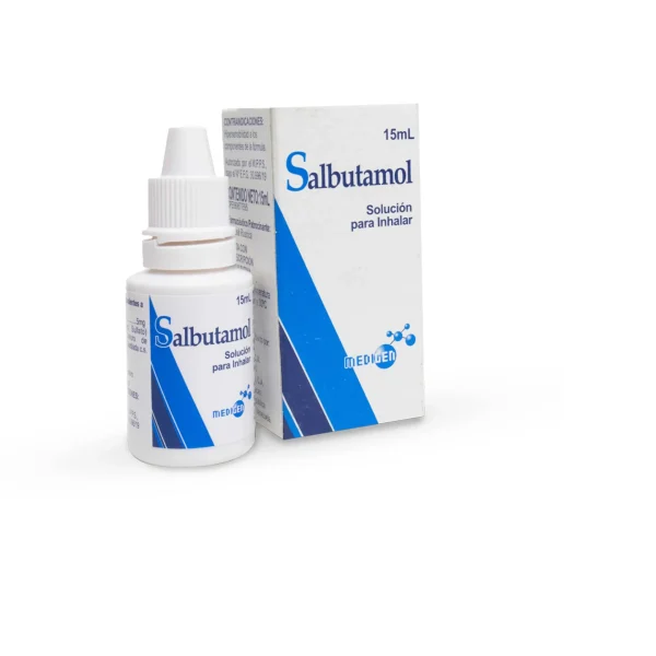 Salbutamol </br>Solución para Inhalar 15 ml - Image 3