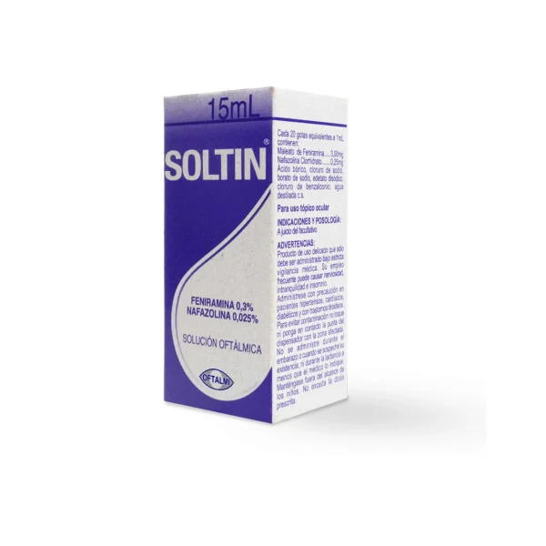 Soltin </br>Solución Oftálmica 15 ml