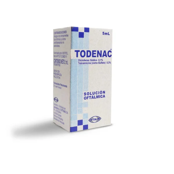 Todenac </br>Solución Oftálmica 5 ml - Image 2