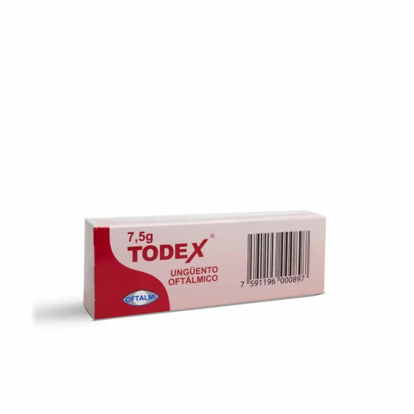 Todex </br>Ungüento Oftálmico 7,5 g - Image 3