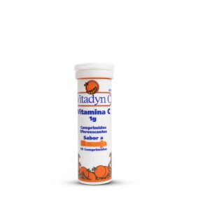 Vitadyn C </br>10 Tabletas efervescentes Sabor Grape Fruit