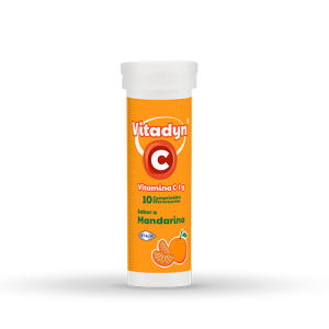 Vitadyn C </br>10 Tabletas efervescentes  Sabor Mandarina